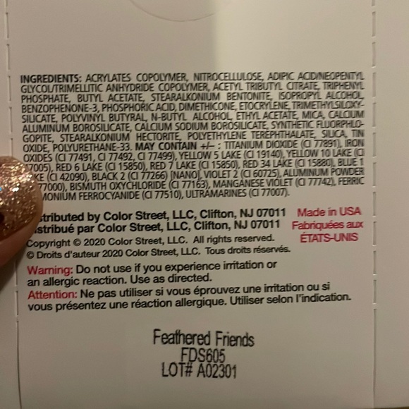 2/$20 color street nails thanksgiving htf exclusive feathered friends turkey - Picture 2 of 5